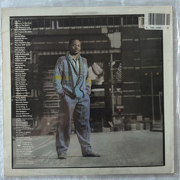 Vintage Vinyl - PHILIP BAILEY -  INSIDE OUT - Picture 2 of 4